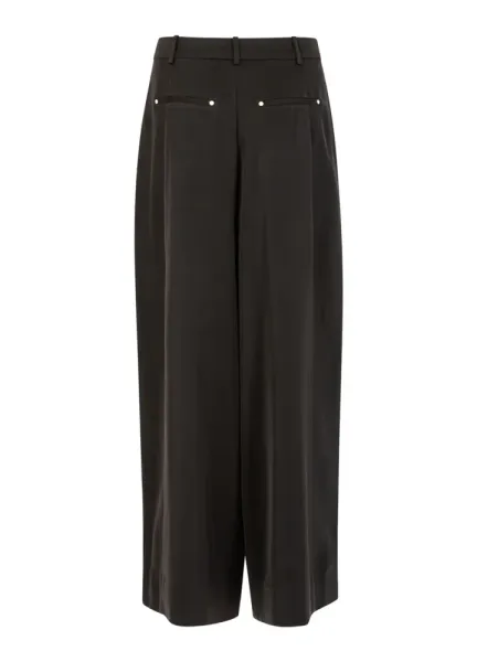 SHINY WIDE PANTS