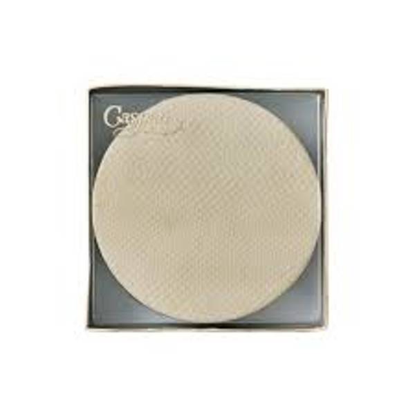CASPARI SNAKESKIN IVORY COASTERS IVORY 8 PER PAKKE Hopeful
