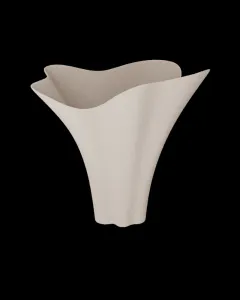 Hovedbilde flora vase ivory