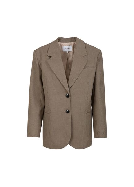 OVERSIZED CHECK BLAZER
